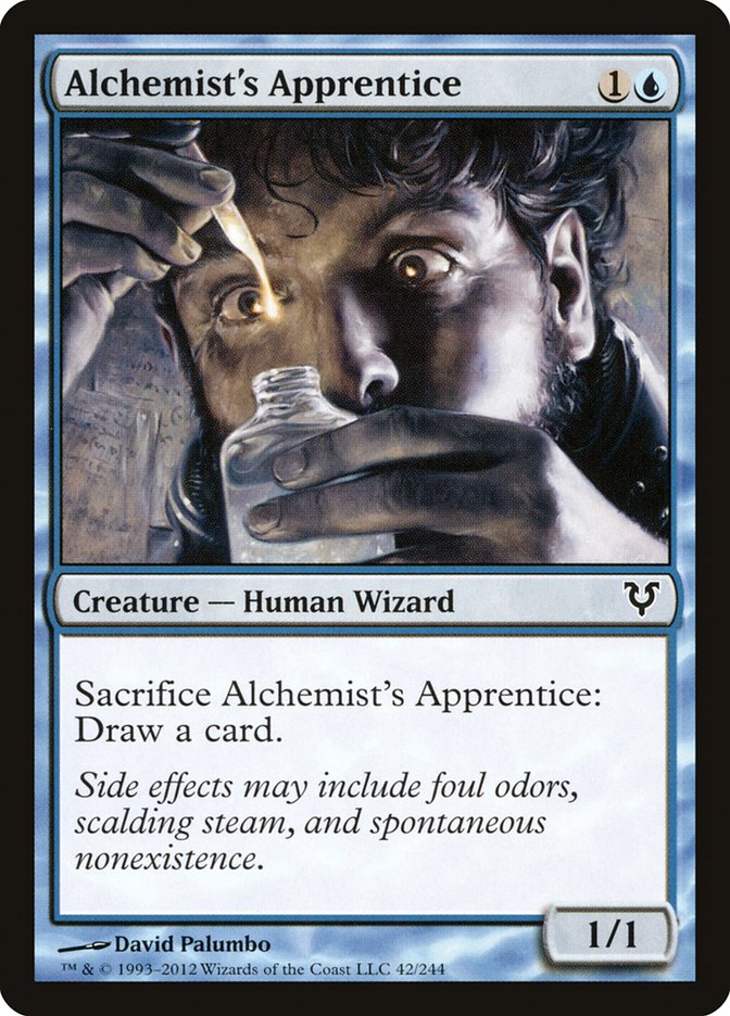 MTG Card Title: Alchemist's Apprentice AVR/42