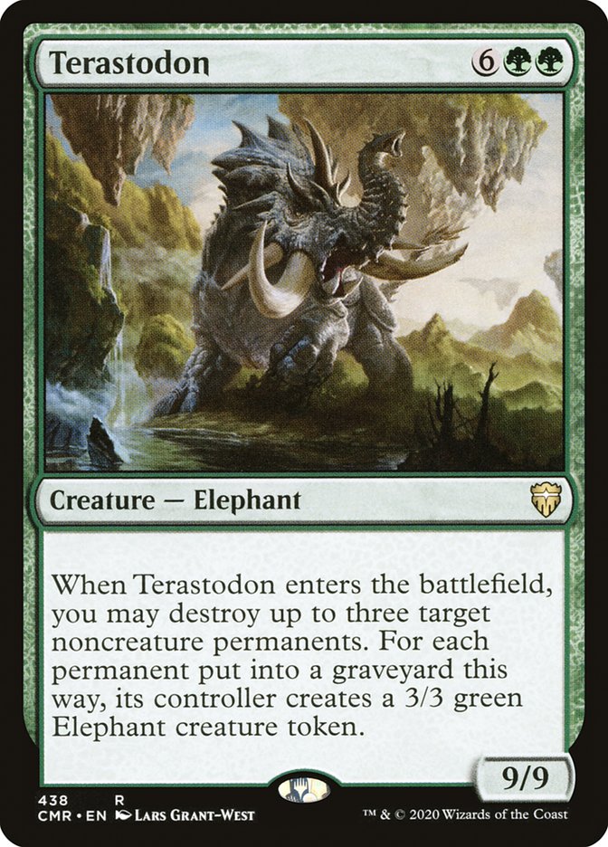 MTG Card Title: Terastodon CMR/438