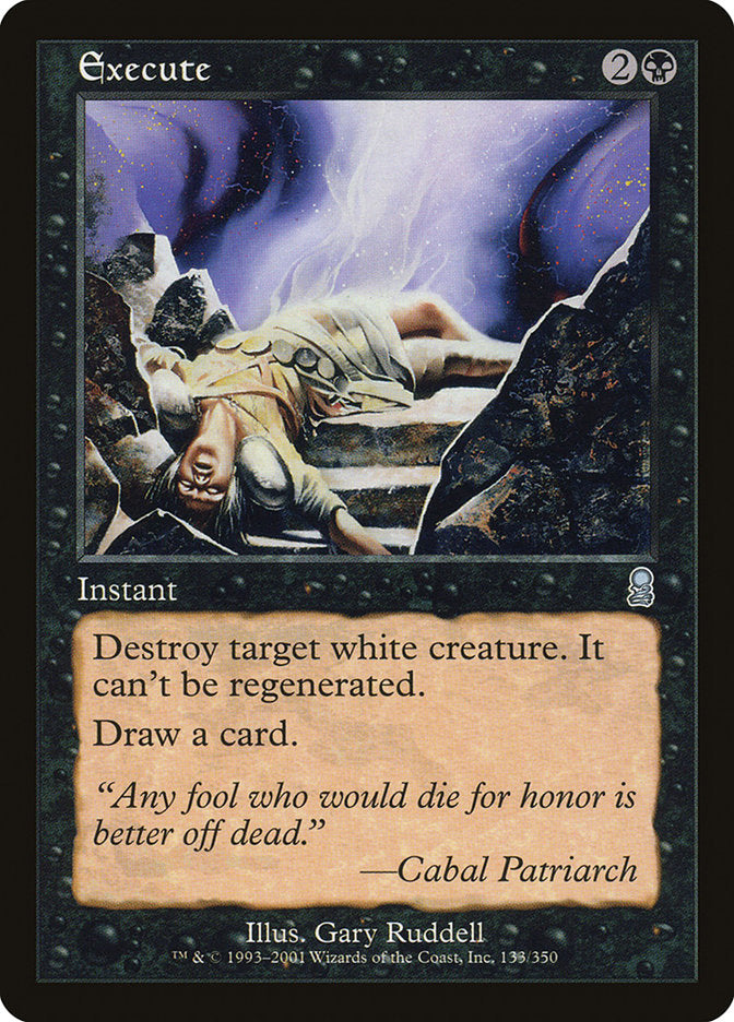 MTG Card Title: Execute ODY/133