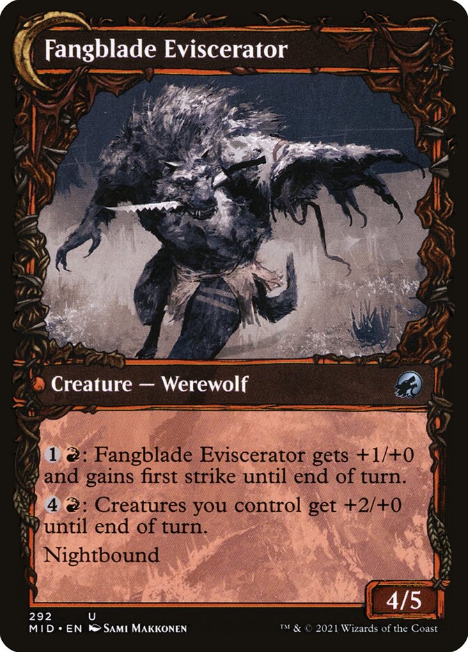 Fangblade Brigand // Fangblade Eviscerator MID/292
