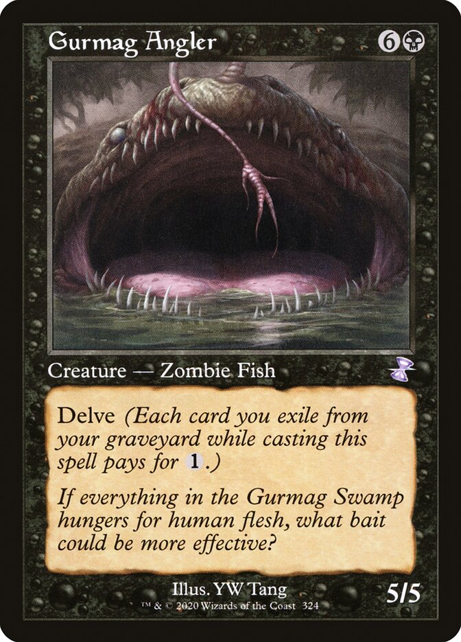 MTG Card Title: Gurmag Angler TSR/324