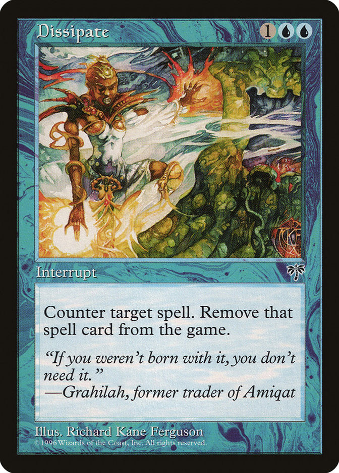 MTG Card Title: Dissipate MIR/61