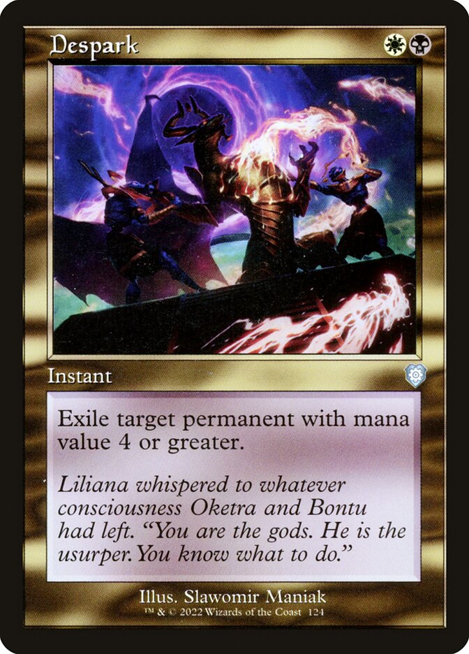 MTG Card Title: Despark BRC/124