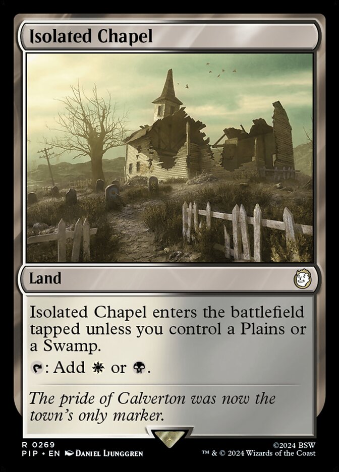 MTG Card Title: Isolated Chapel PIP/269