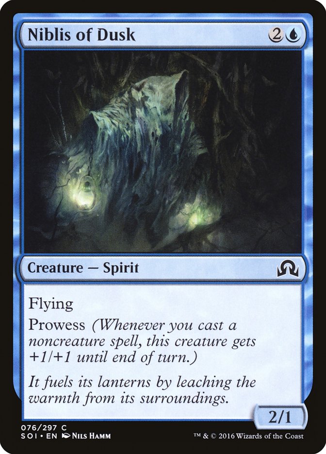 MTG Card Title: Niblis of Dusk SOI/76