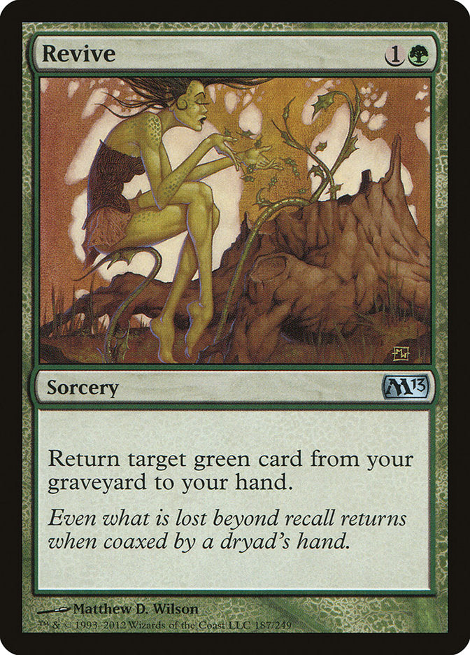 MTG Card Title: Revive M13/187