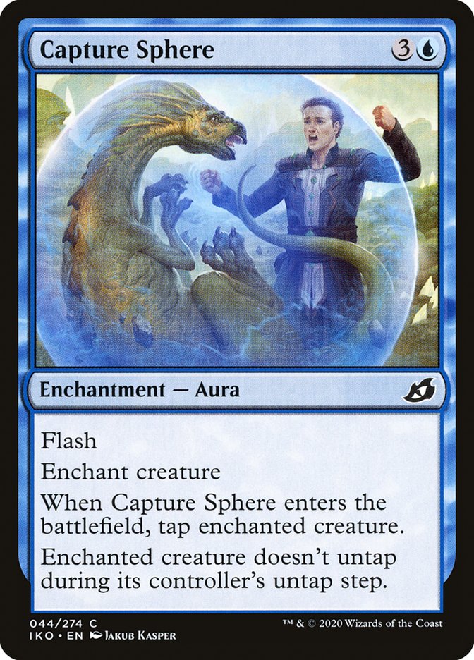 MTG Card Title: Capture Sphere IKO/44