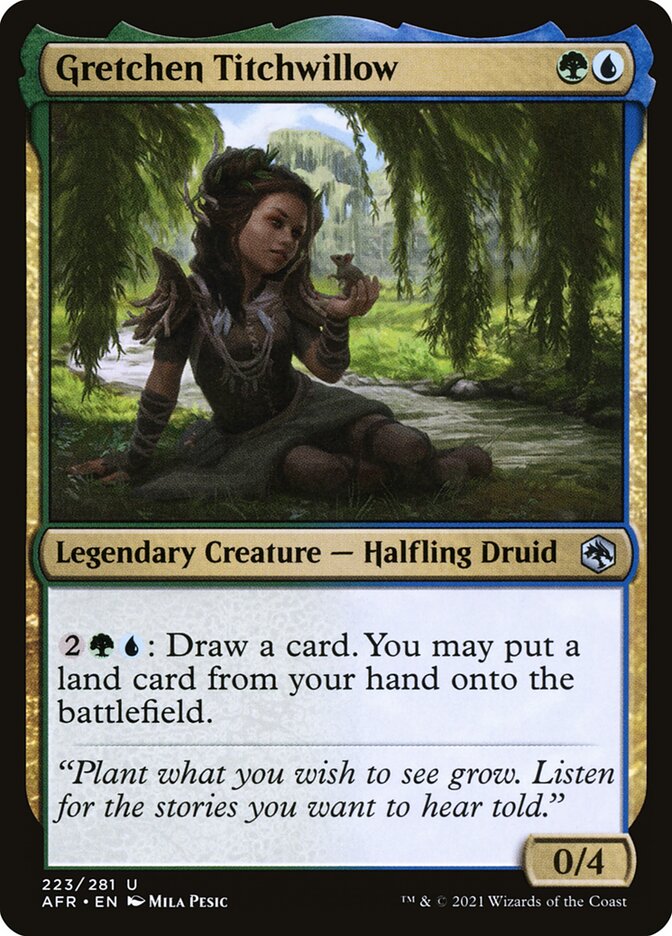 MTG Card Title: Gretchen Titchwillow AFR/223