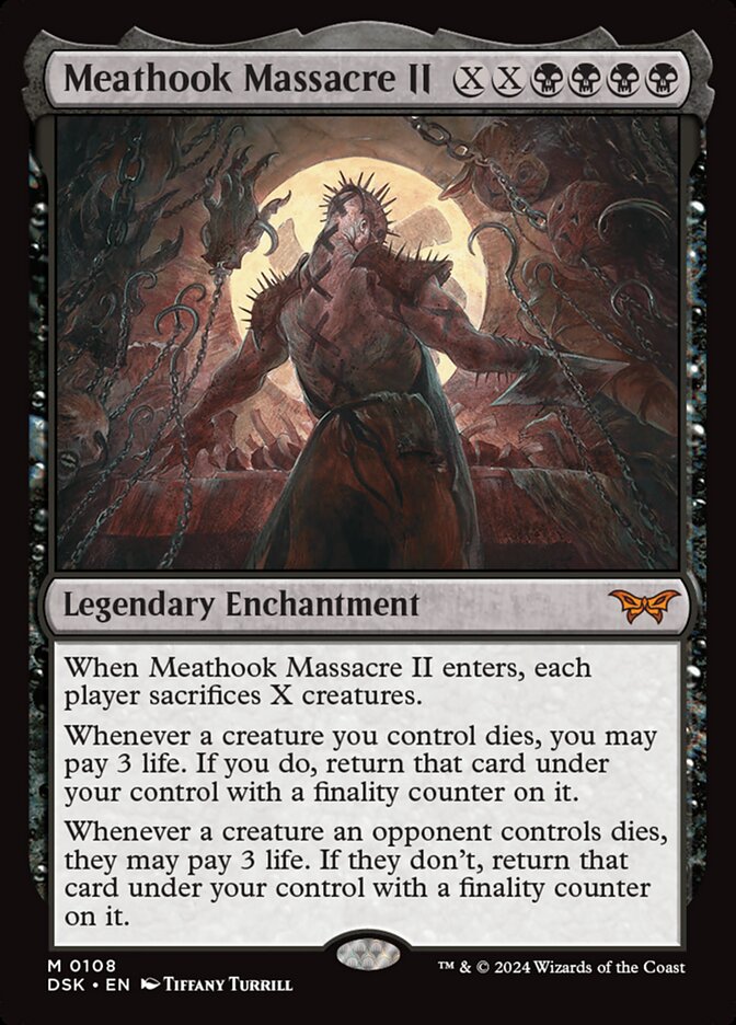 MTG Card Title: Meathook Massacre II DSK/108