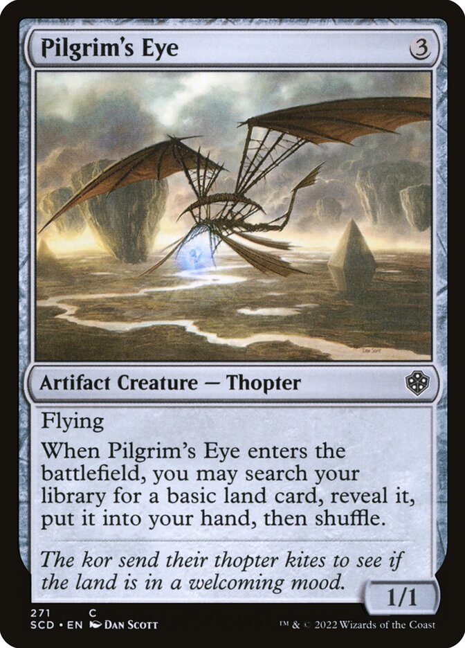 MTG Card Title: Pilgrim's Eye SCD/271