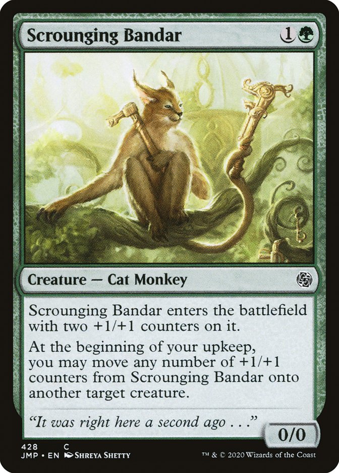 MTG Card Title: Scrounging Bandar JMP/428