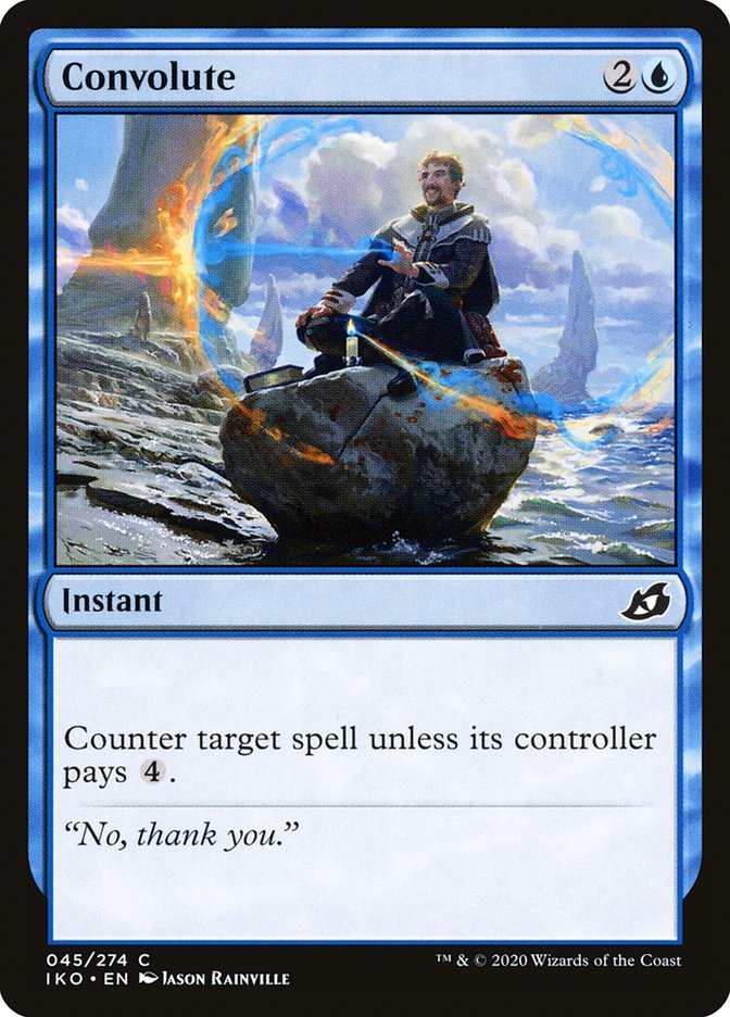 MTG Card Title: Convolute IKO/45