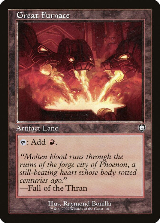 MTG Card Title: Great Furnace BRC/187