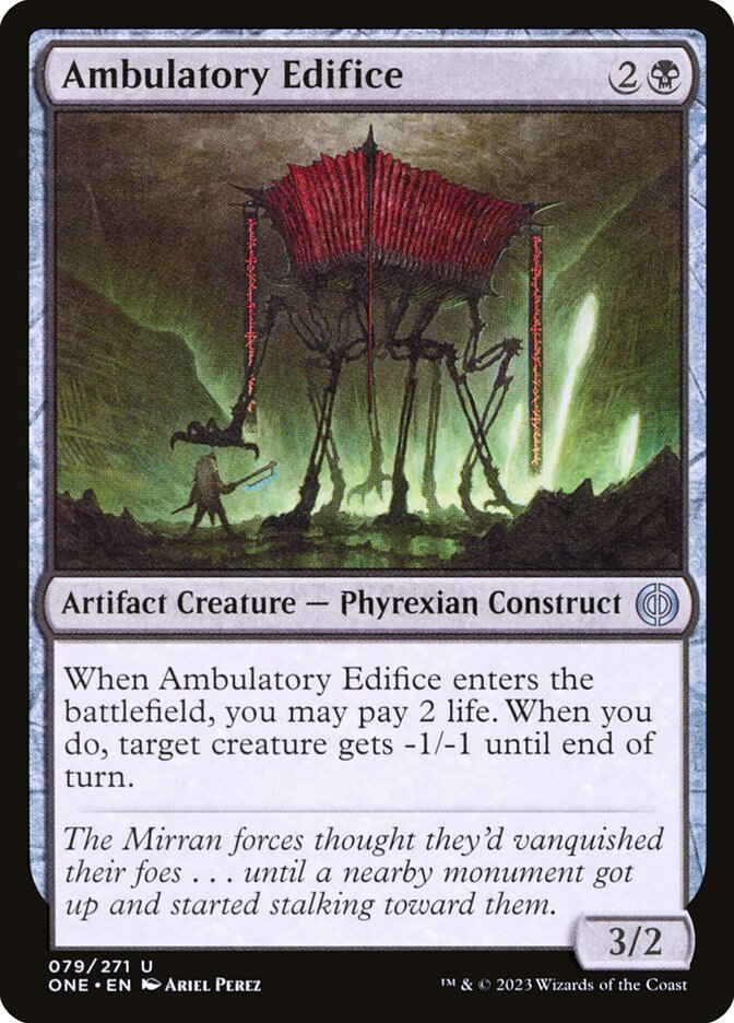 MTG Card Title: Ambulatory Edifice ONE/79