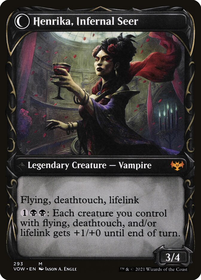 Henrika Domnathi // Henrika, Infernal Seer VOW/293
