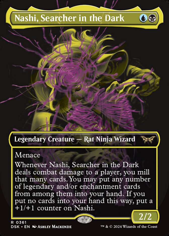 MTG Card Title: Nashi, Searcher in the Dark DSK/361