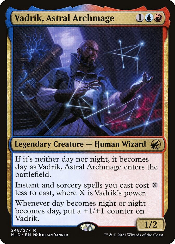 MTG Card Title: Vadrik, Astral Archmage MID/248