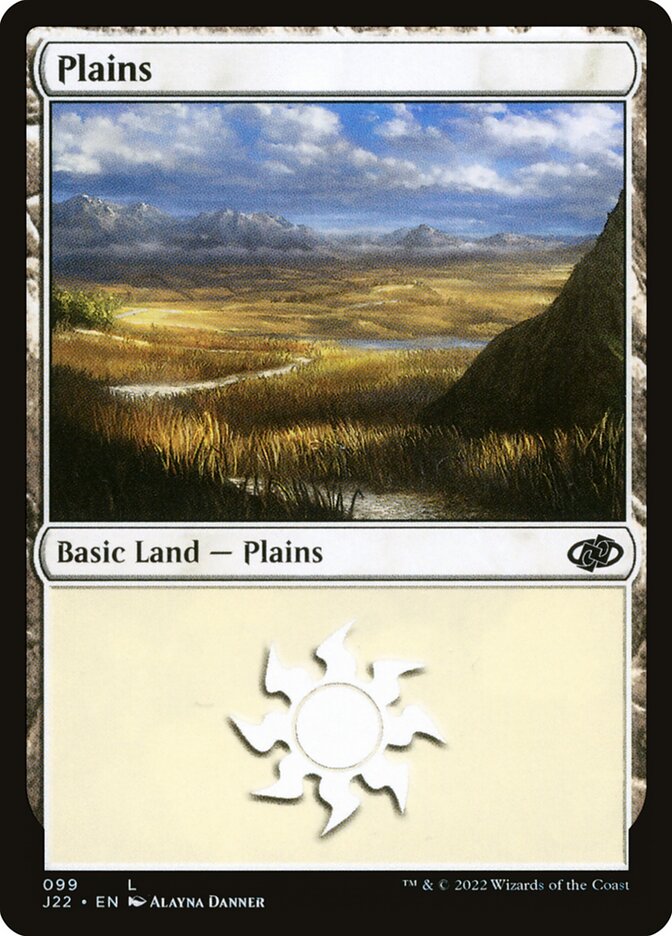 MTG Card Title: Plains J22/99
