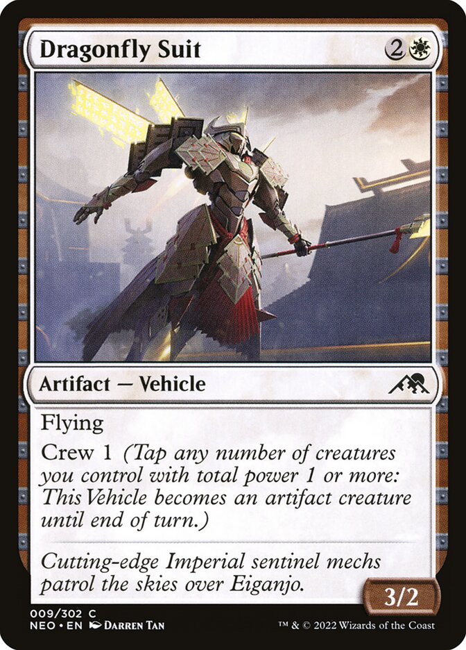 MTG Card Title: Dragonfly Suit NEO/9