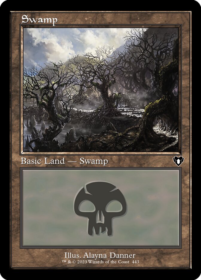 MTG Card Title: Swamp CMM/443