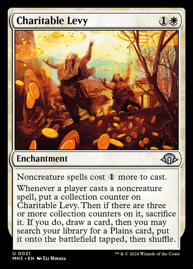 MTG Card Title: Charitable Levy MH3/21