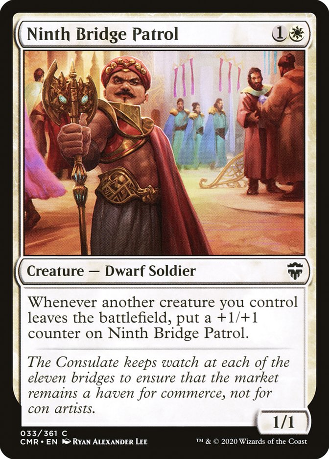MTG Card Title: Ninth Bridge Patrol CMR/33