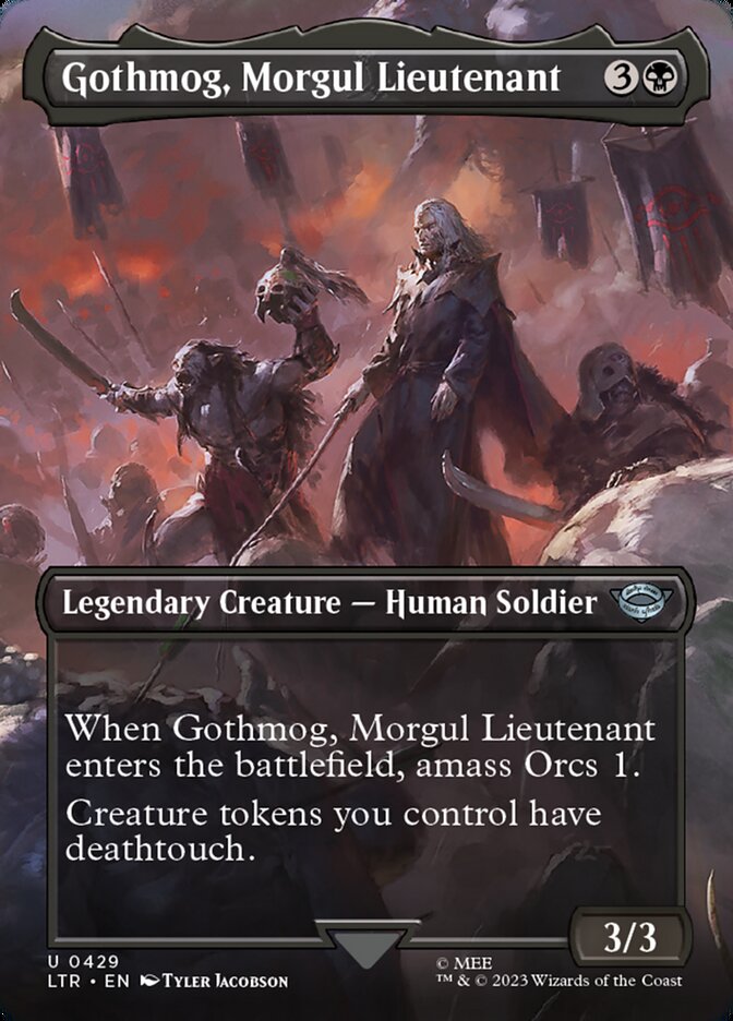 MTG Card Title: Gothmog, Morgul Lieutenant LTR/429