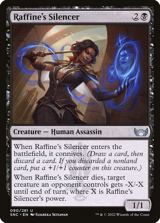 MTG Card Title: Raffine's Silencer SNC/90