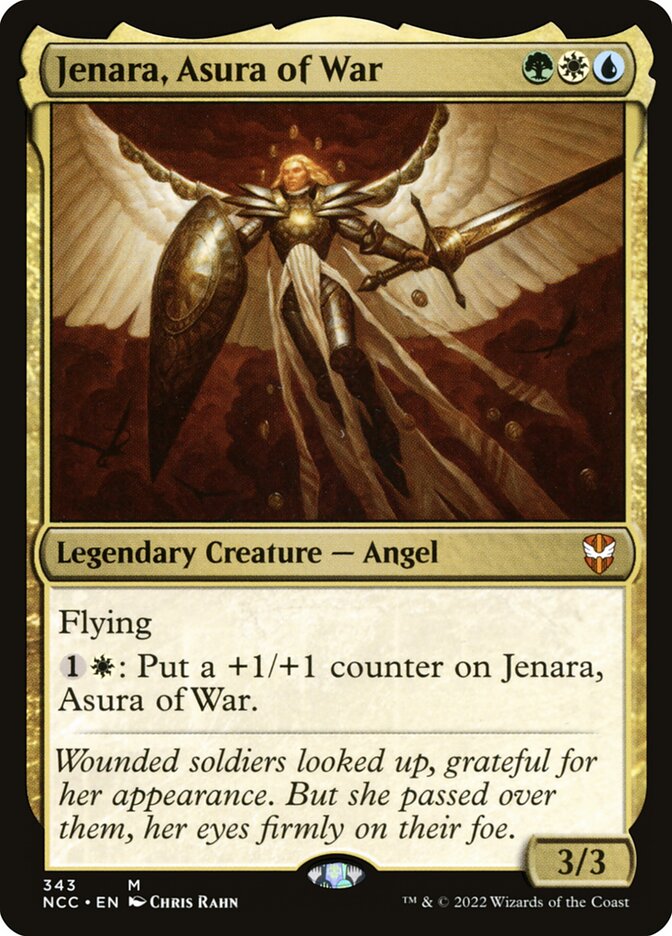 MTG Card Title: Jenara, Asura of War NCC/343