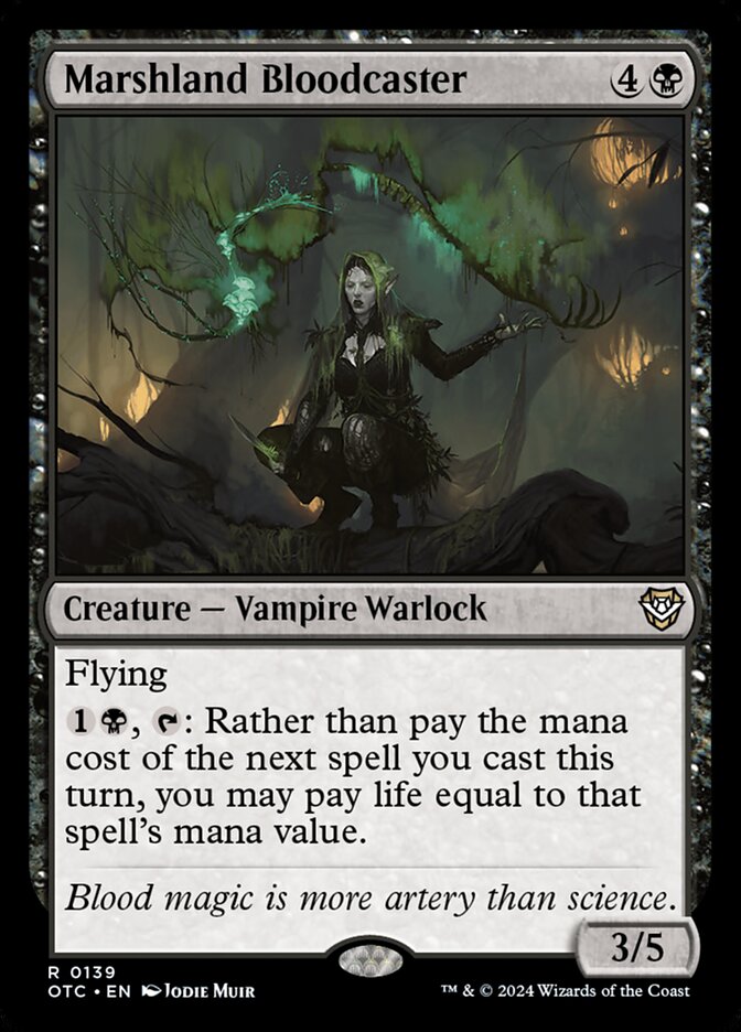 MTG Card Title: Marshland Bloodcaster OTC/139