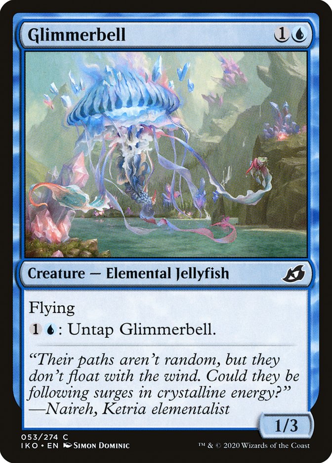 MTG Card Title: Glimmerbell IKO/53
