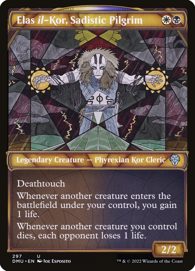 MTG Card Title: Elas il-Kor, Sadistic Pilgrim DMU/297