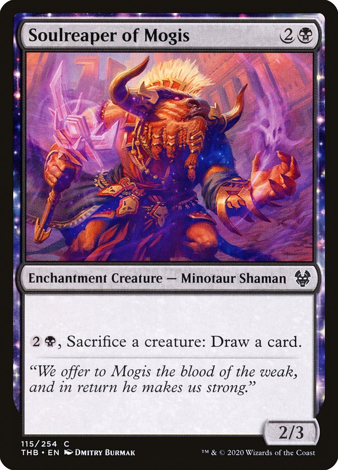 MTG Card Title: Soulreaper of Mogis THB/115