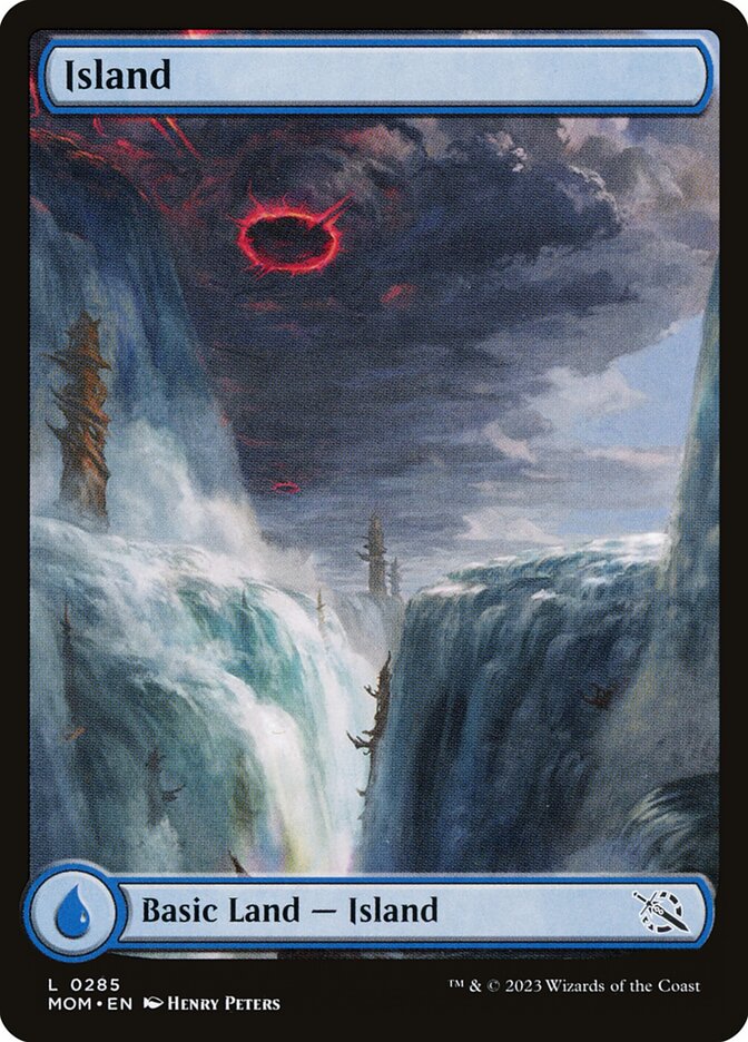 MTG Card Title: Island MOM/285