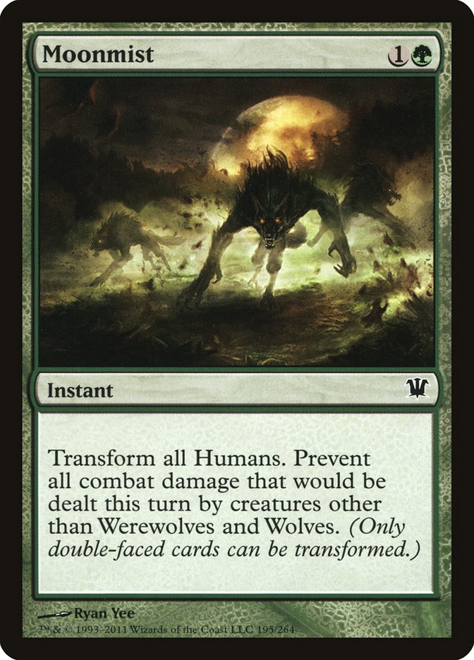 MTG Card Title: Moonmist ISD/195