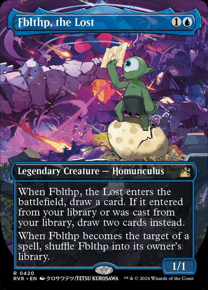 MTG Card Title: Fblthp, the Lost RVR/420