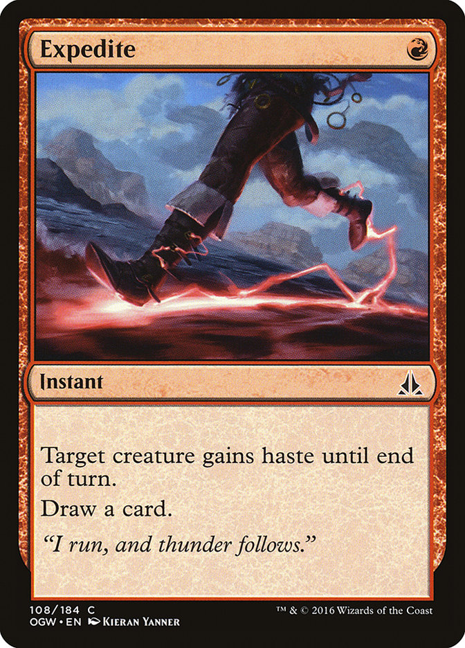 MTG Card Title: Expedite OGW/108