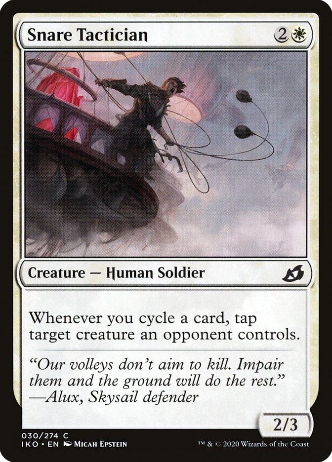 MTG Card Title: Snare Tactician IKO/30