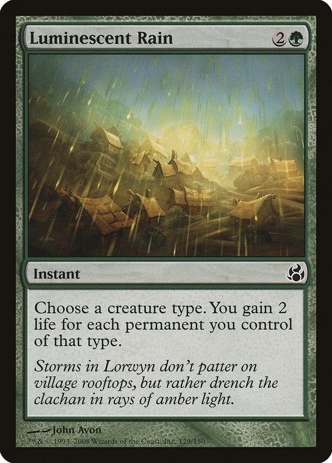 MTG Card Title: Luminescent Rain MOR/129
