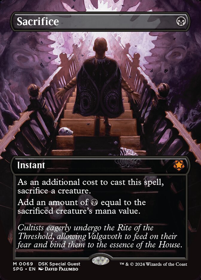 MTG Card Title: Sacrifice SPG/69