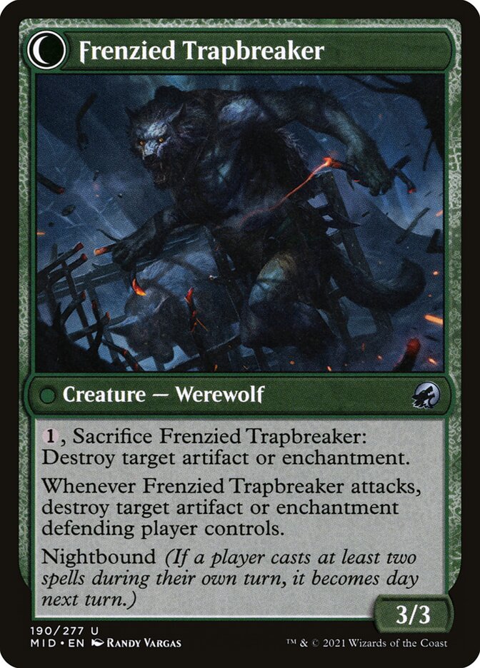 Outland Liberator // Frenzied Trapbreaker MID/190