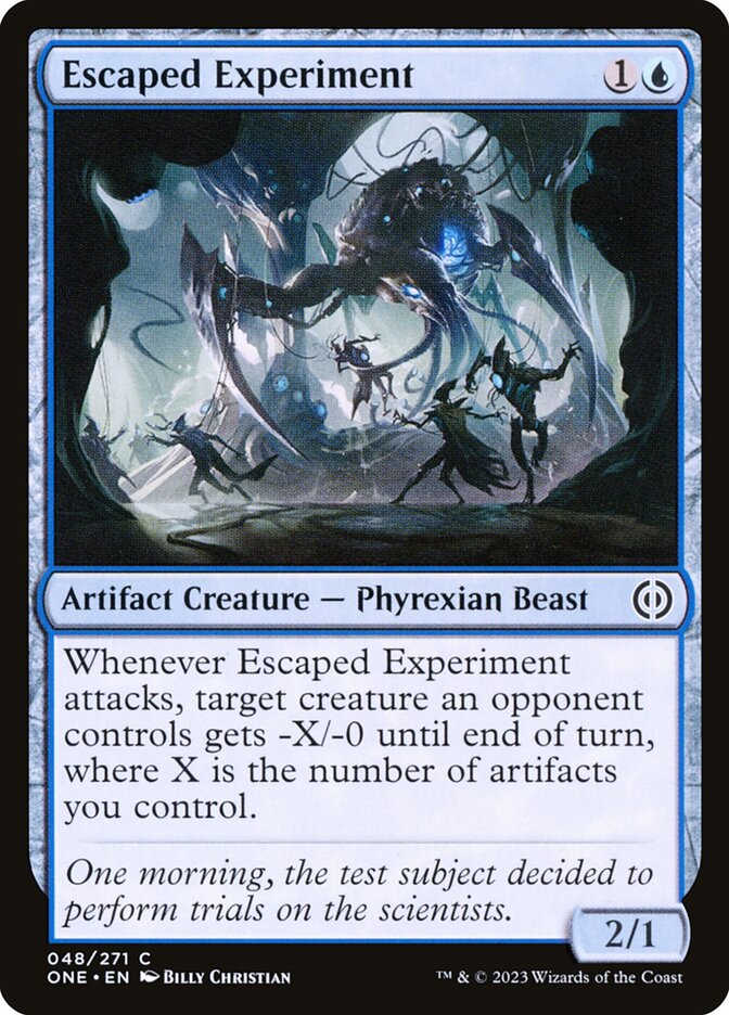MTG Card Title: Escaped Experiment ONE/48