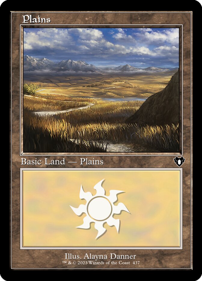 MTG Card Title: Plains CMM/437