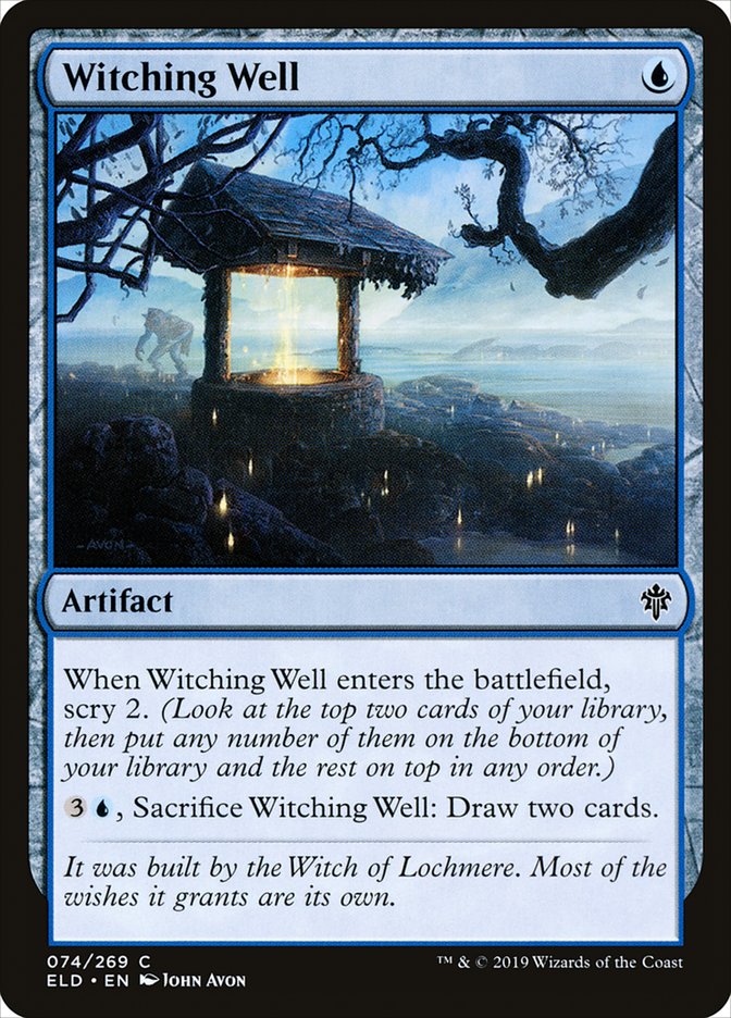 MTG Card Title: Witching Well ELD/74