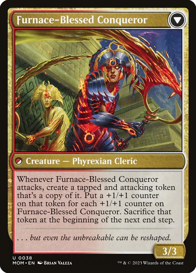 Sun-Blessed Guardian // Furnace-Blessed Conqueror MOM/38