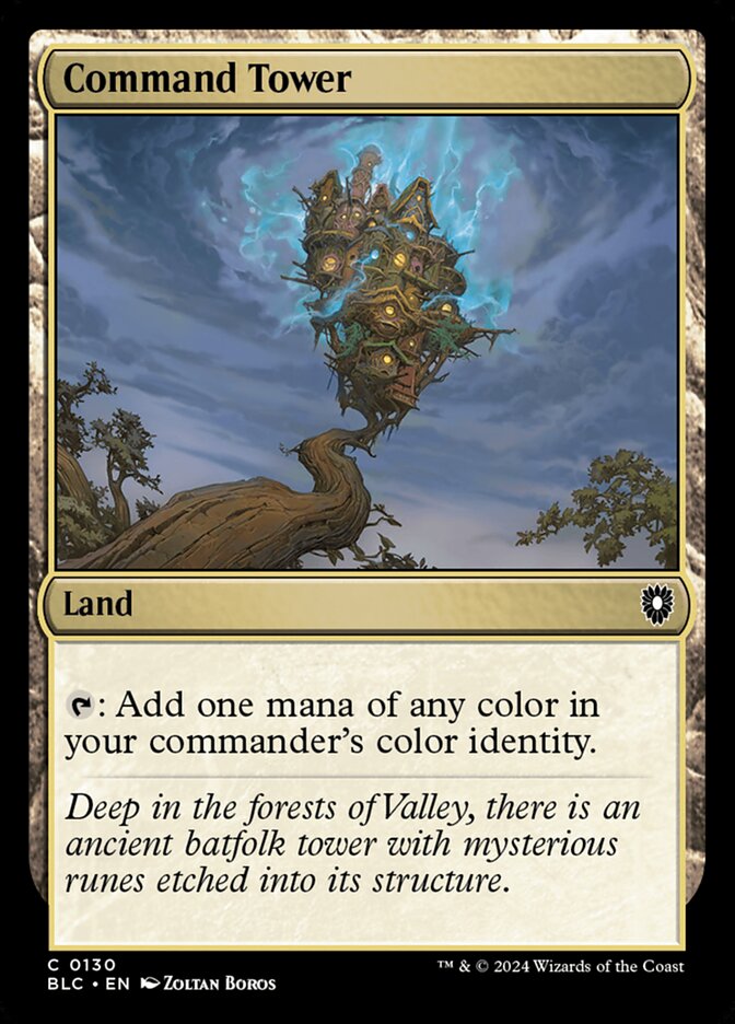 MTG Card Title: Command Tower BLC/130