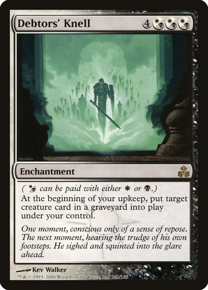 MTG Card Title: Debtors' Knell GPT/141
