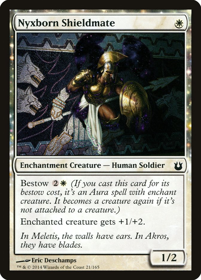 MTG Card Title: Nyxborn Shieldmate BNG/21