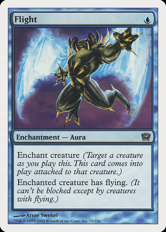 MTG Card Title: Flight 9ED/79