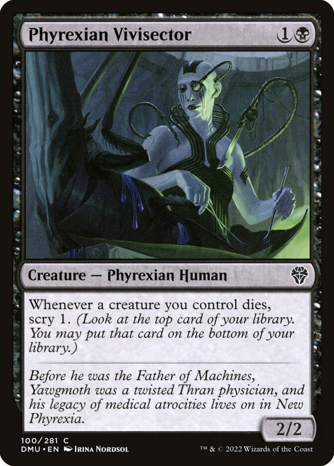 MTG Card Title: Phyrexian Vivisector DMU/100